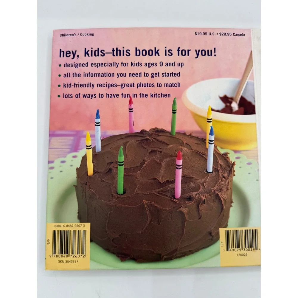 Williams-Sonoma The Kid's Cookbook Abigail Johnson Dodge Spiral Hardcover 2002